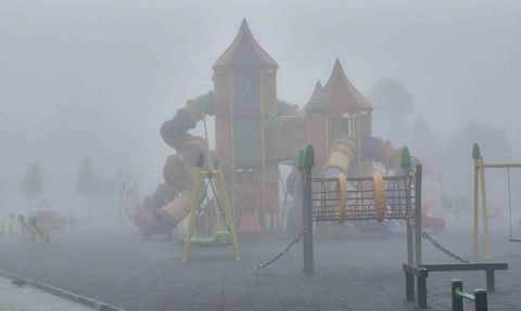 Düzce sabahını yoğun sisle karşıladı