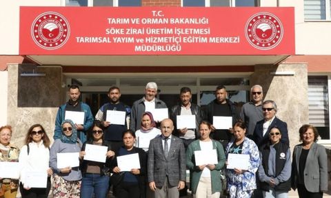 Edremit’te çiftçilere iklim değişikliği, kuraklık ve sulama eğitimi