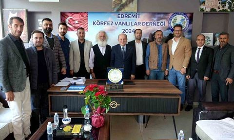 Edremit Ticaret Odası, Edremit Körfezi Vanlılar Derneği'ni Ziyaret Etti
