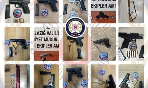 Elazığ'da Hapis Cezası ile Aranan 89 Kişi Yakalandı