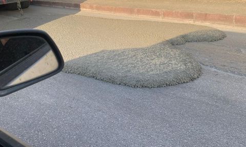 Elazığ'da yola beton döken mikser sürücüsüne 668 bin 677 TL ceza