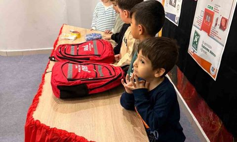 Elazığ ve Tunceli'de anaokulu öğrencilerine afet farkındalık eğitimi