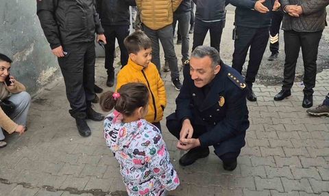 Emniyet Müdürü Aydoğdu’da: 'Burası şehrin en temiz mahallesi olacak'