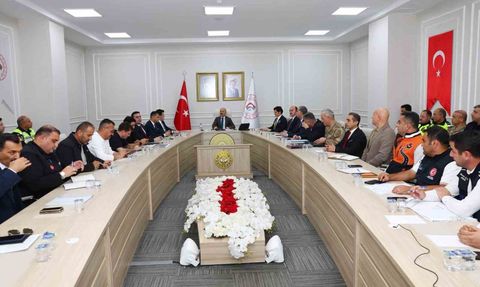 Erdoğan'ın Adıyaman ziyareti öncesi güvenlik toplantısı