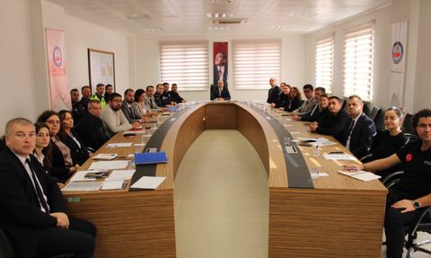 Ergene'de 26 Kasım 2025 Ulusal Düzey Tatbikatı Hazırlıkları Görüşüldü