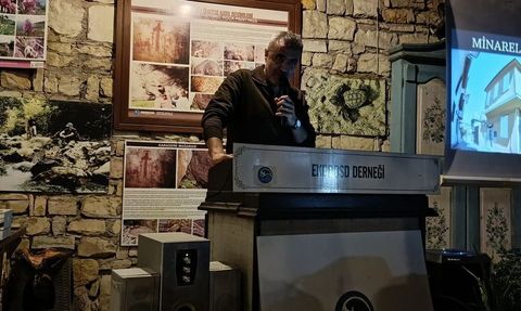 Ersin Serçek, EKODOSD Çarşamba Söyleşileri'nde Kuşadası müzelerini anlattı