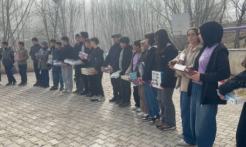 Erzincanlı Öğrencilerden Verimli Köyüne Dostluk Ziyareti