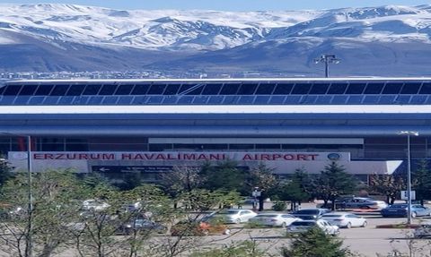 Erzurum Havalimanı Ekim ayında 103 bin 605 yolcuya hizmet verdi