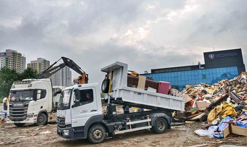 Esenyurt’ta kullanılmış ev eşyaları geri dönüşümle doğaya zarar vermeden imha ediliyor