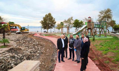 Eskihisar sahilinde yeni yürüyüş, bisiklet yolları ve otopark
