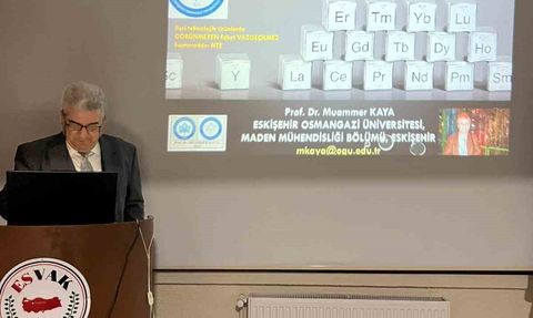 Eskişehir'de 'Maden ve Nadir Toprak Elementleri' Konferansı