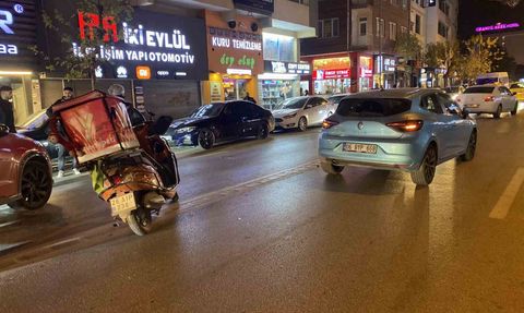Eskişehir'de Motosiklet Kazası: 2 Yaralı
