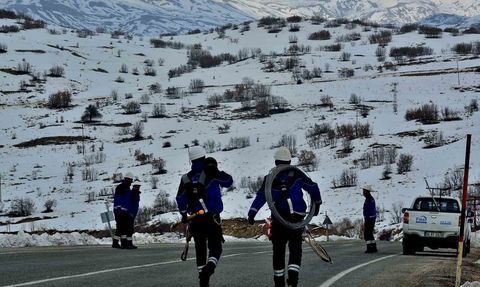 Fırat EDAŞ'tan Doğu Anadolu'da kesintisiz enerji için kış hazırlığı