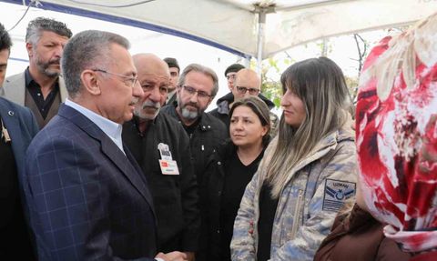 Fuat Oktay’tan şehit ailelerine taziye ziyareti
