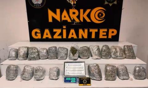 Gaziantep’te büyük uyuşturucu operasyonu: 31 şüpheliden 16’sı tutuklandı