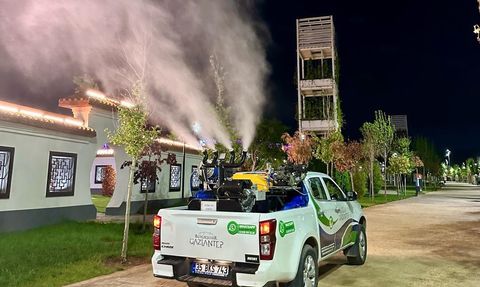 Gaziantep'te Haşereyle Mücadele Arttı