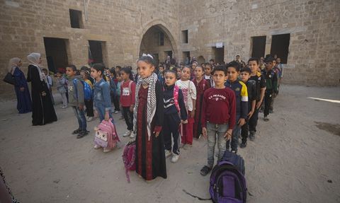 Gazze'deki Tarihi Kemaliyye Okulu, Eğitim Nostaljisi Yaşatıyor