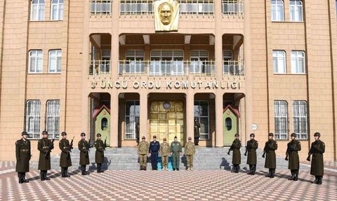 Genelkurmay Başkanı Bayraktaroğlu Erzincan'da 3’üncü Ordu Komutanlığını Ziyaret Etti