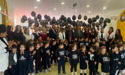 GKV Özel Anaokulu'nda Ata’m Sergisi Yoğun İlgi Gördü