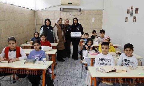 HBB şehit öğretmenler için mevlit okuttu, aileleri ziyaret etti