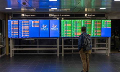 Hükümetin kapanması nedeniyle bin 700’den fazla uçuş iptal edildi