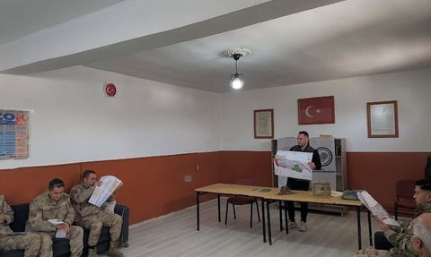 Iğdır'de Jandarma'ya Kaçak Avcılıkla Mücadele Eğitimi