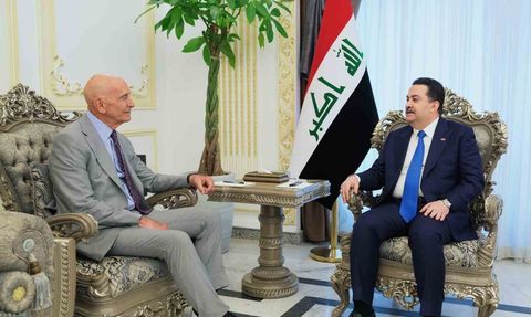 Irak Başbakanı Sudani ile ABD Temsilcisi Barrack Suriye İstikrarını Görüştü