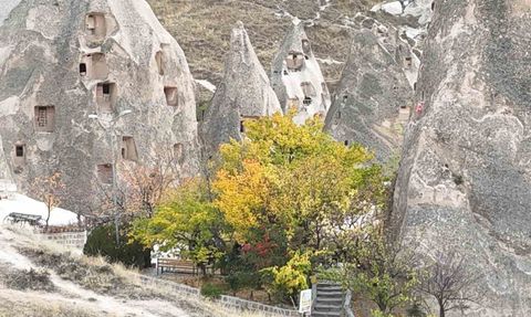 Kapadokya'da Sonbahar Renkleri Drone ile Görüntülendi