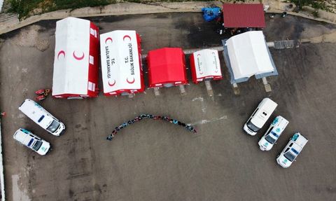 Karabük UMKE sahra hastane kapasitesini artırdı