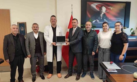 Karacabey Devlet Hastanesi'ne ven görüntüleme cihazı bağışı