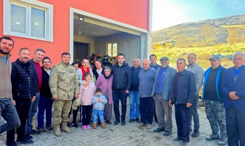 Kaymakam Sirkeci'nin İliç köylerindeki ziyaretleri