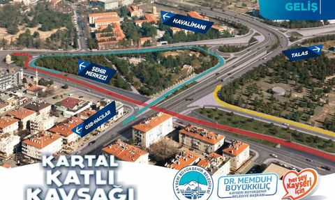 Kayseri'nin Kartal Kavşağı Projesi ile Ulaşımda Yeni Dönem