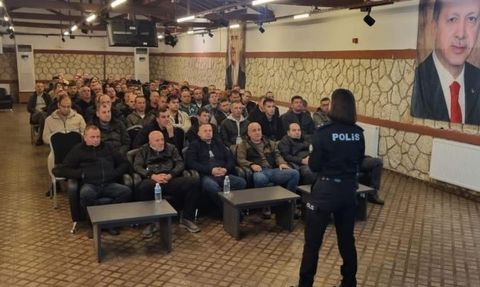 Kırklareli'de özel güvenlik personeline kapsamlı hizmet içi eğitim