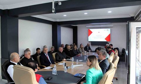 Kırklareli'de Tarımsal Kuraklık İl Kriz Merkezi Toplantısı