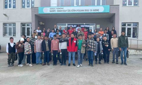 Kızılay Haftası'nda Özel Öğrencilere Moral Dolu Etkinlik