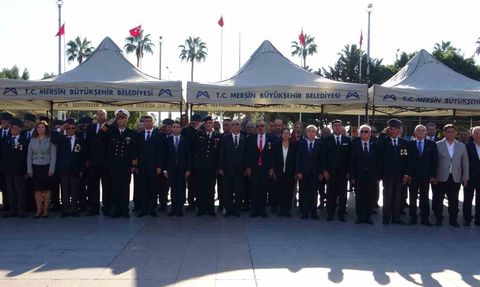 KKTC’nin 42. kuruluş yıldönümü Mersin'de törenle anıldı