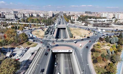 Konya Otogar Kavşağı’nda tramvay ikinci etap düzenlemesi başladı