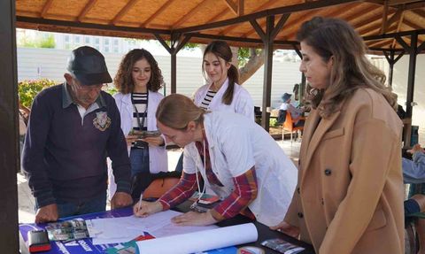 Konyaaltı'nda Dünya Diyabet Günü kapsamında diyabet ve kanser bilgilendirmesi