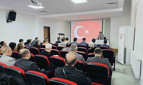 Köşk’te okul müdürleri aylık değerlendirme toplantısında bir araya geldi