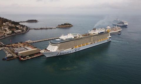 Kruvaziyer yolcu sayısı 10 ayda 2 milyon 21 bin 326'ya ulaştı