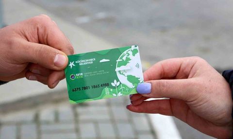 Küçükçekmece'de 2025'te 4 bin ton atık toplandı