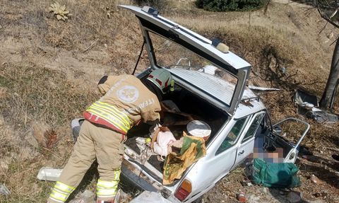 Manisa'da Otomobil Kazası: Karı Koca Hayatını Kaybetti