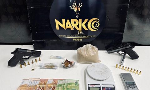 Mardin'de Uyuşturucu Operasyonu: 8 Gözaltı