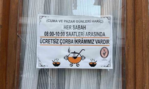 Menteşe'de Haftanın 5 Günü Ücretsiz Sıcak Çorba İkramı