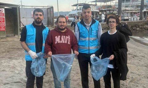 Menteşe’nin gönüllü gençlerinden Köyceğiz ve Akyaka’da örnek çevre hareketi