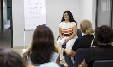 Mersin'de 'Hayır Deme Sanatı' ile sağlıklı sınırlar atölyesi