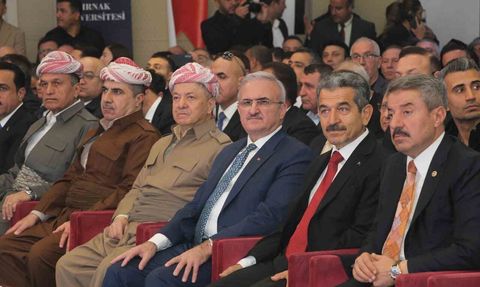 Mesut Barzani, 4. Uluslararası Melaye Ciziri Sempozyumu için Şırnak'ta