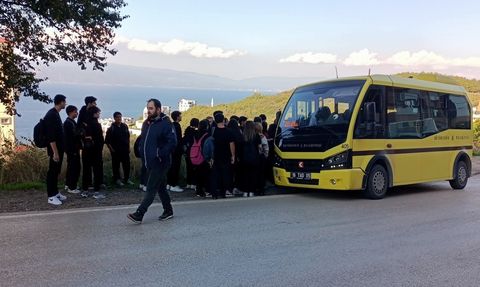 Mudanya'daki Öğrenci Ulaşım Sorunları