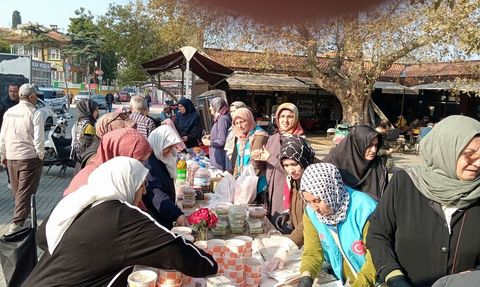 Mudanya’dan Gazze’ye yardım: Hayır panayırıyla destek
