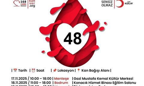 Muğla Büyükşehir Belediyesi'nden Kızılay için kapsamlı kan bağışı kampanyası